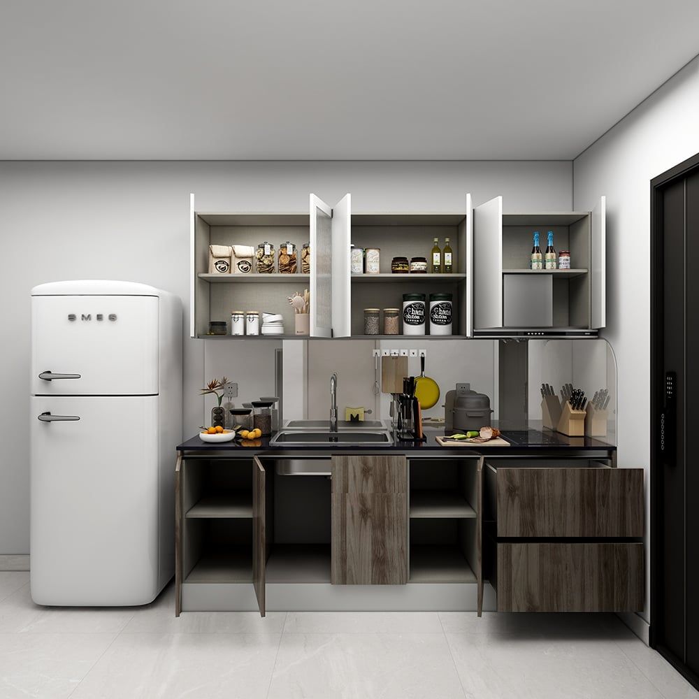Hệ tủ bếp MOHO Kitchen Premium Grenaa Nhiều Kích Thước