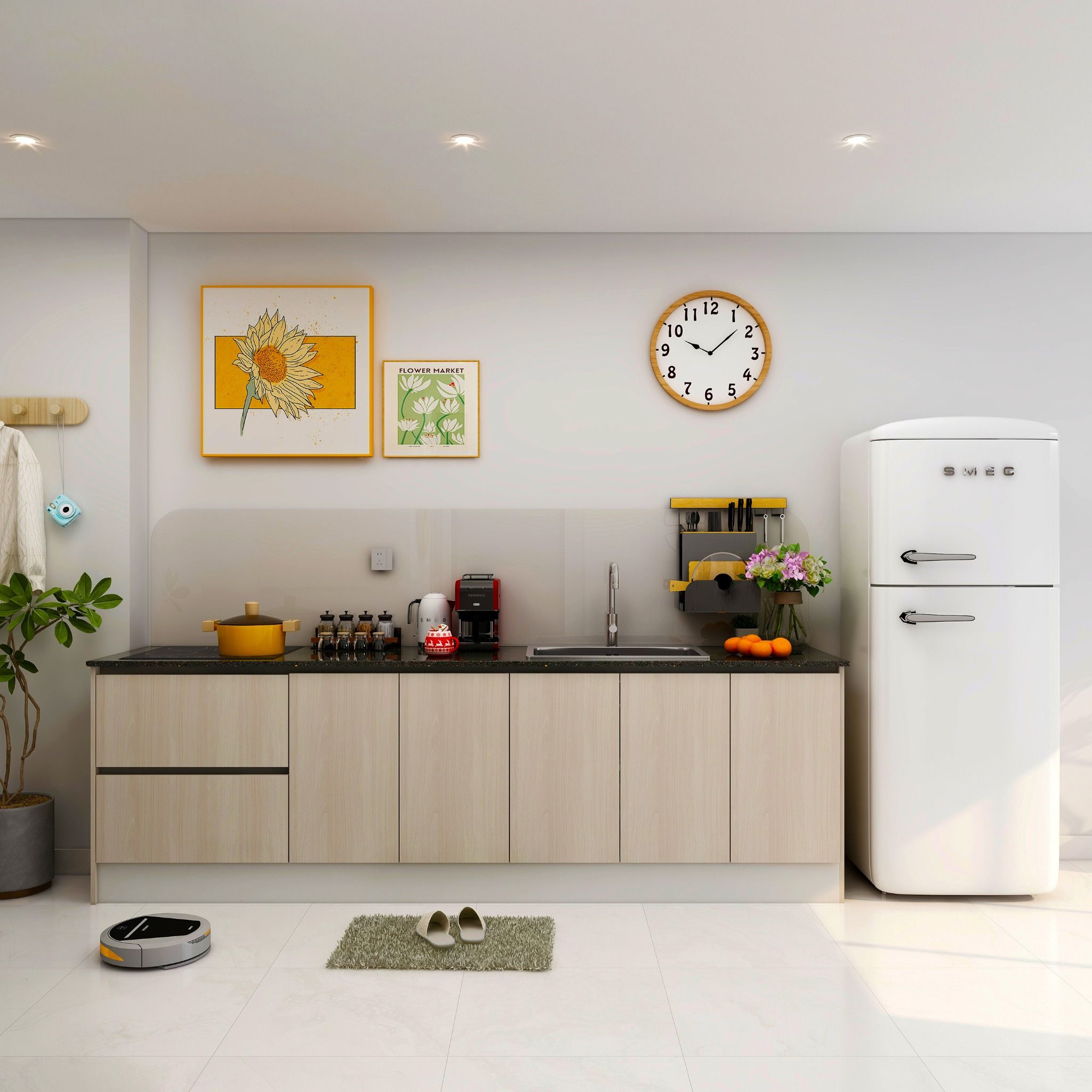 Hệ tủ bếp MOHO Kitchen Essential Narvik Nhiều Kích Thước