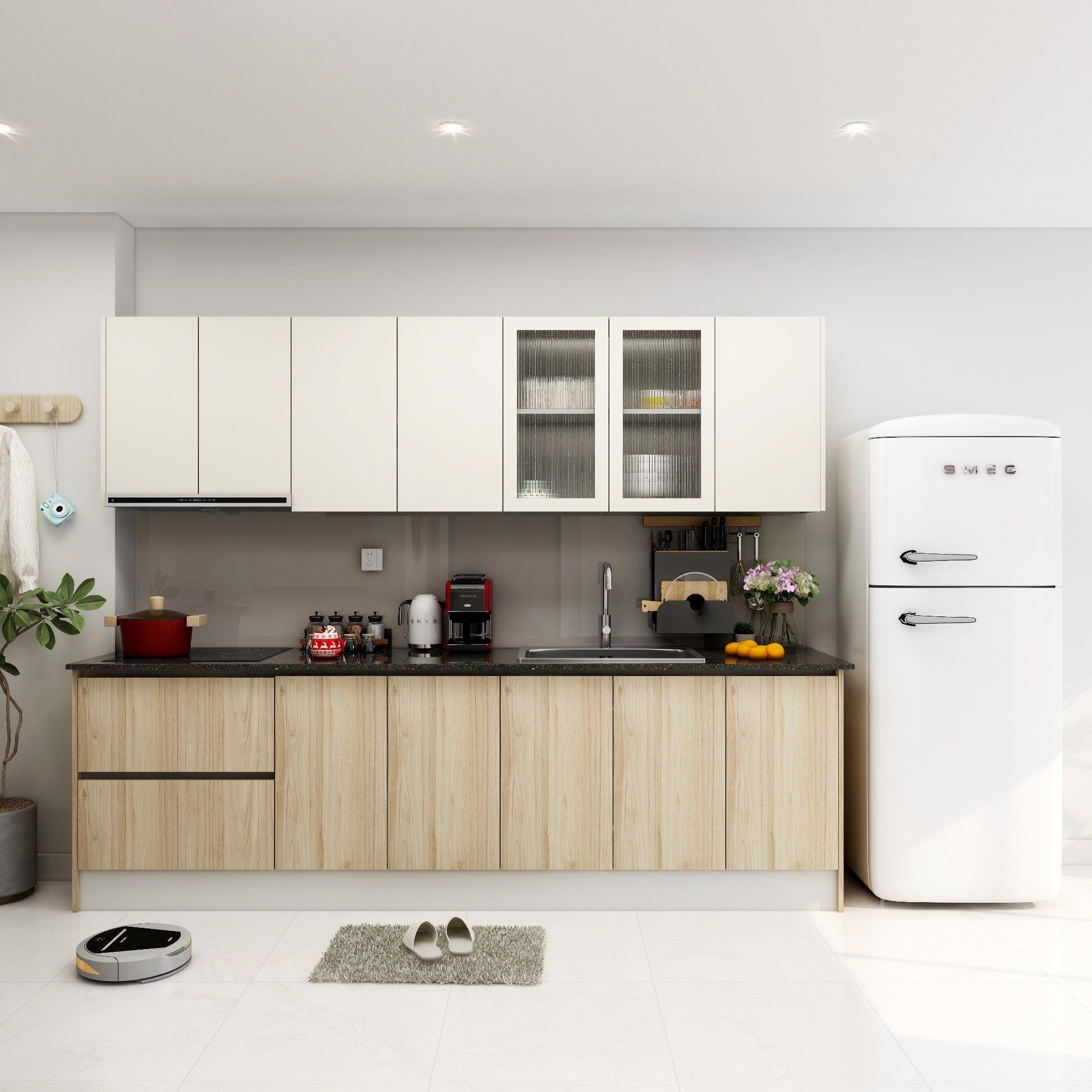 Hệ tủ bếp MOHO Kitchen Premium Ubeda Nhiều Kích Thước
