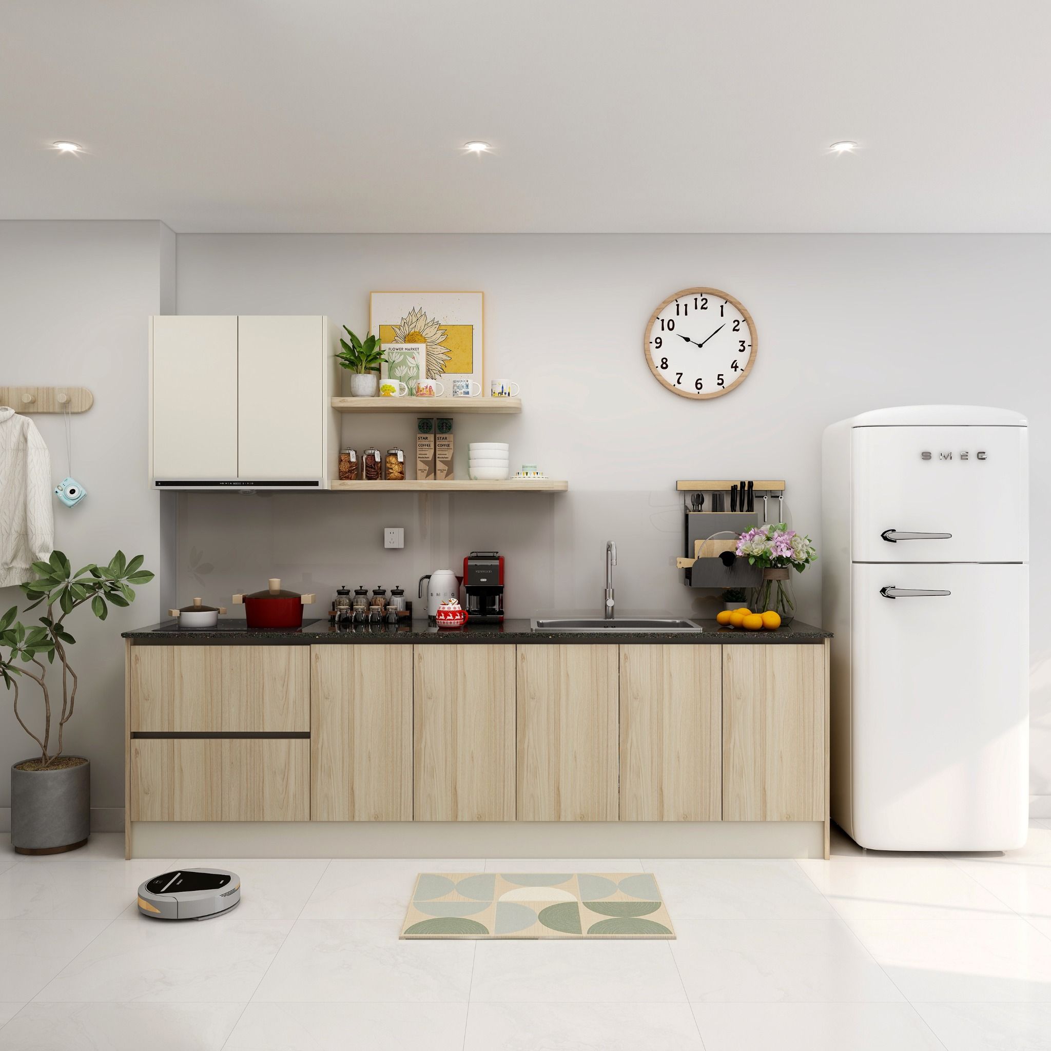  Hệ tủ bếp MOHO Kitchen Smart Ubeda Nhiều Kích Thước 