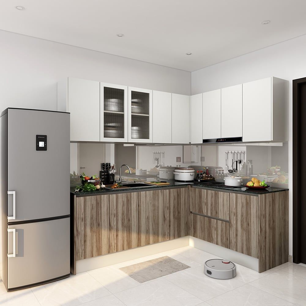 Hệ tủ bếp MOHO Kitchen Premium Grenaa Nhiều Kích Thước