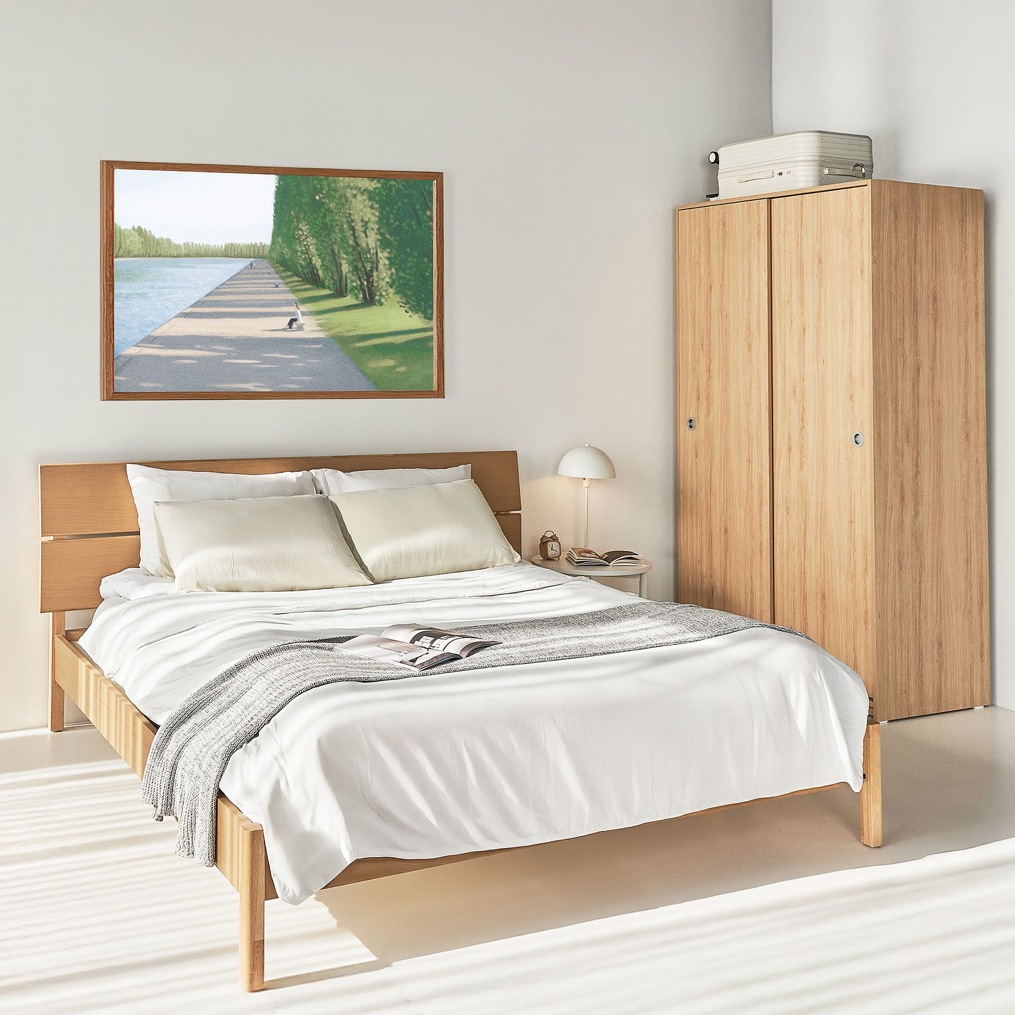 Combo Giường Tủ VLINE - VIENNA