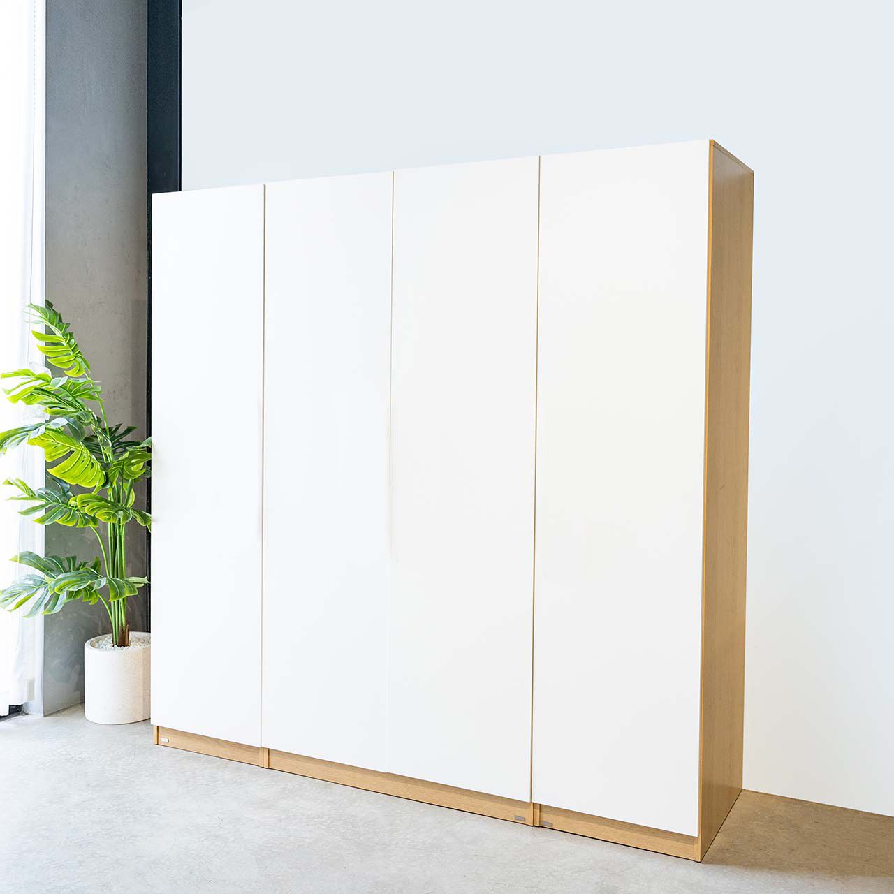 Set Tủ Quần Áo Gỗ MOHO VIENNA 201 4 Cánh 4 Màu
