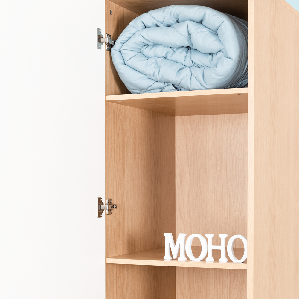  Set Tủ Quần Áo Gỗ MOHO VIENNA 201 2 Cánh 4 Màu 