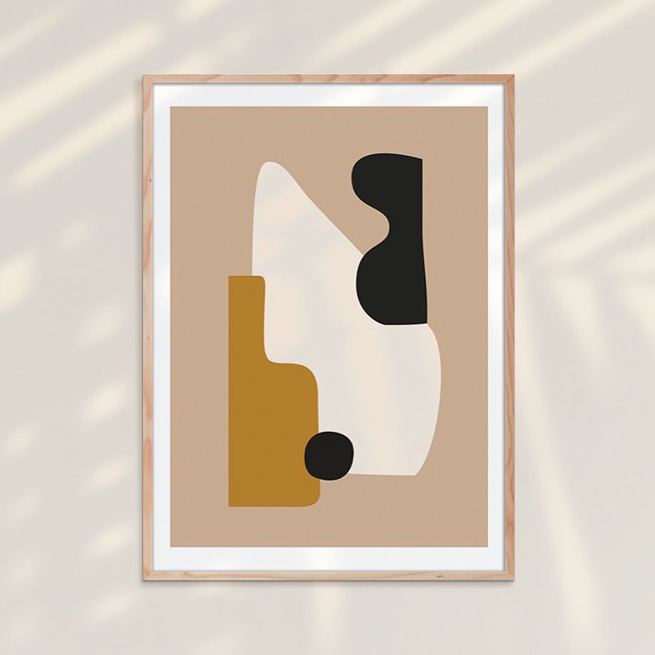 Tranh Mid Century 32 - Tranh Khung Kính