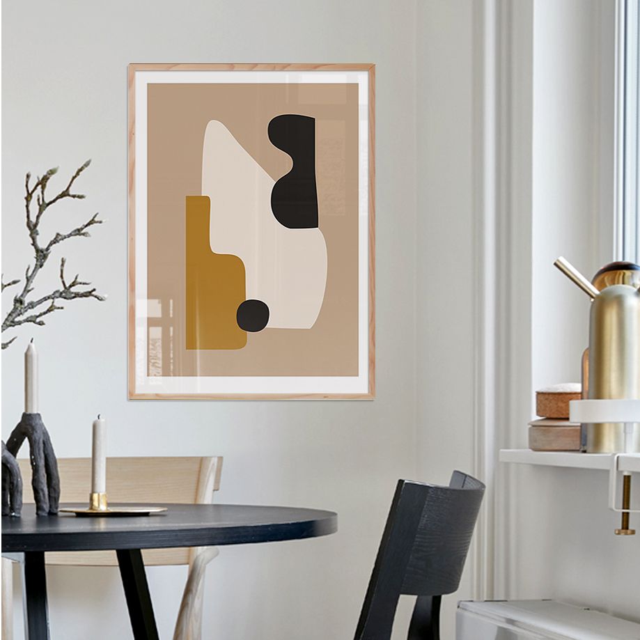 Tranh Mid Century 32 - Tranh Khung Kính