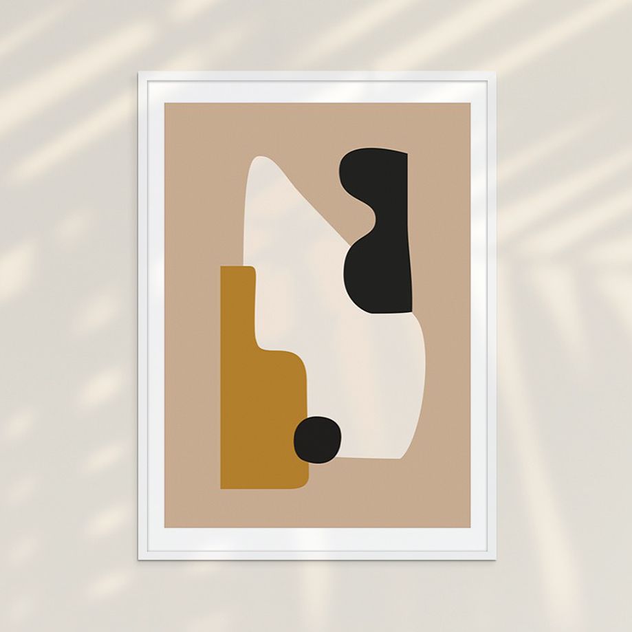 Tranh Mid Century 32 - Tranh Khung Kính