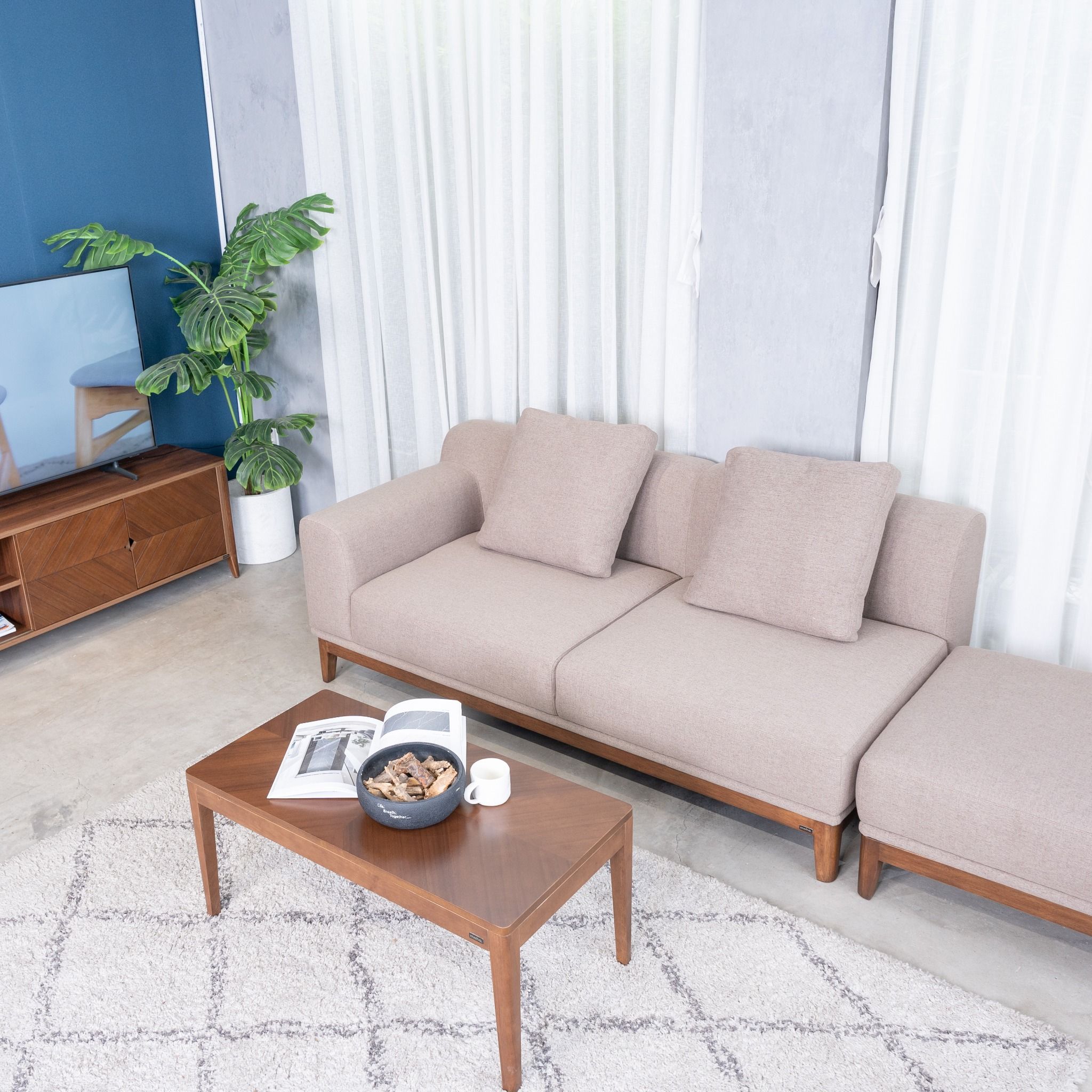 Bàn Sofa HOBRO 301 (màu nâu 90)
