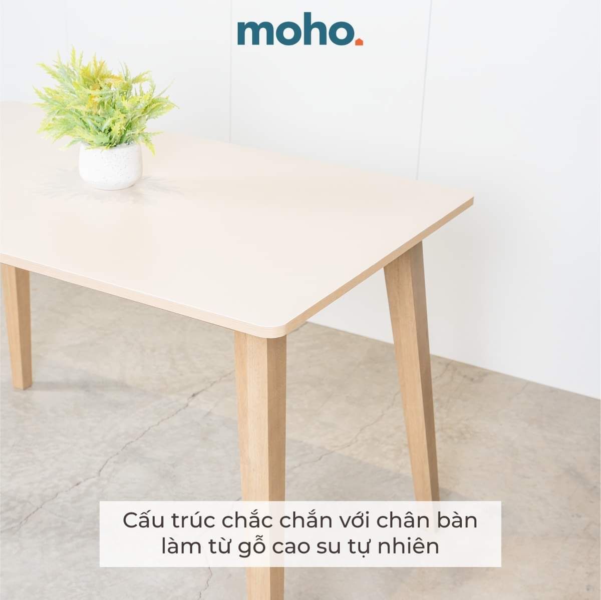 Combo Basic Phòng Ăn Ubeda 201 Màu Tự Nhiên