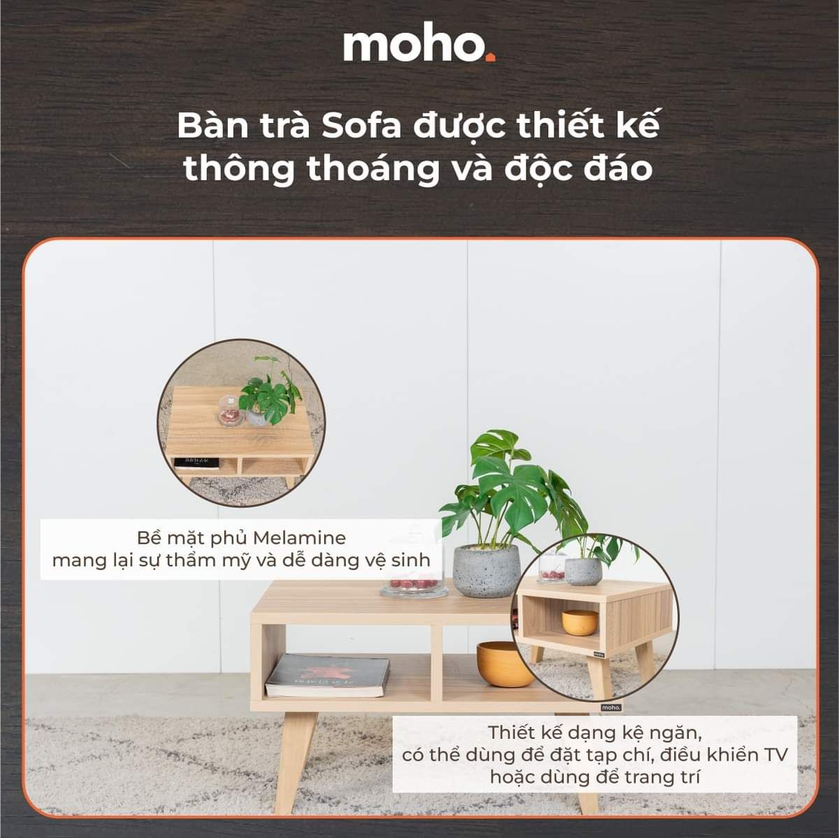  Combo Basic Phòng Khách Ubeda 201 Màu Tự Nhiên 