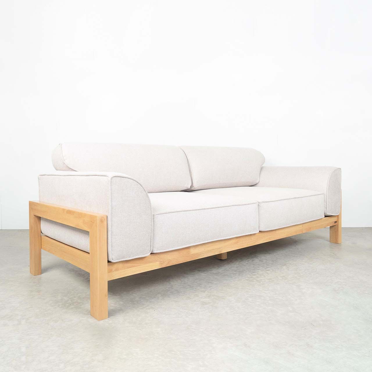  Ghế Sofa Gỗ Cao Su Tự Nhiên MOHO MOSS 601 