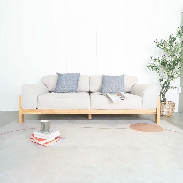 Ghế Sofa Gỗ Cao Su Tự Nhiên MOHO MOSS 601 7