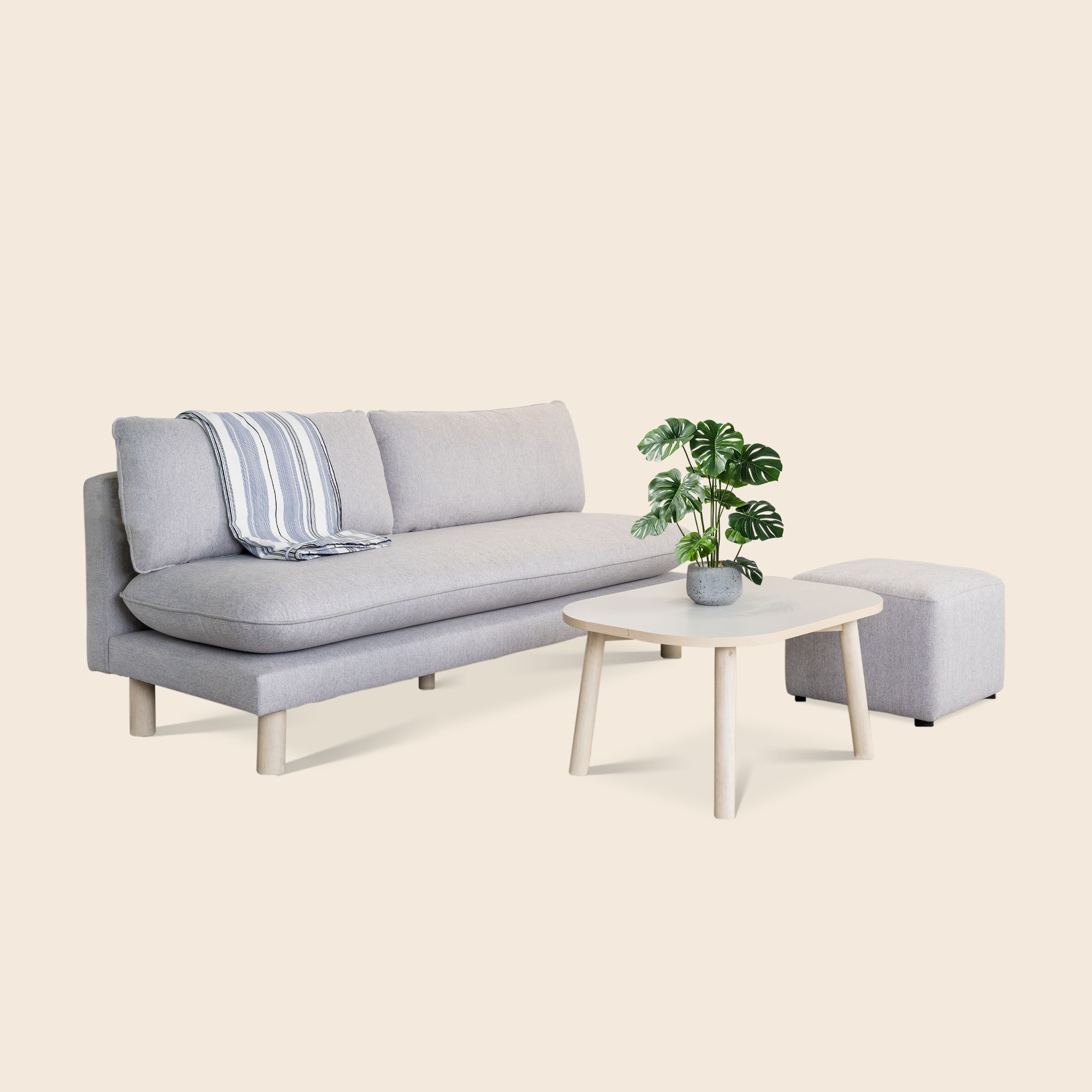 Combo Basic Phòng Khách Narvik 201 Màu Tự Nhiên