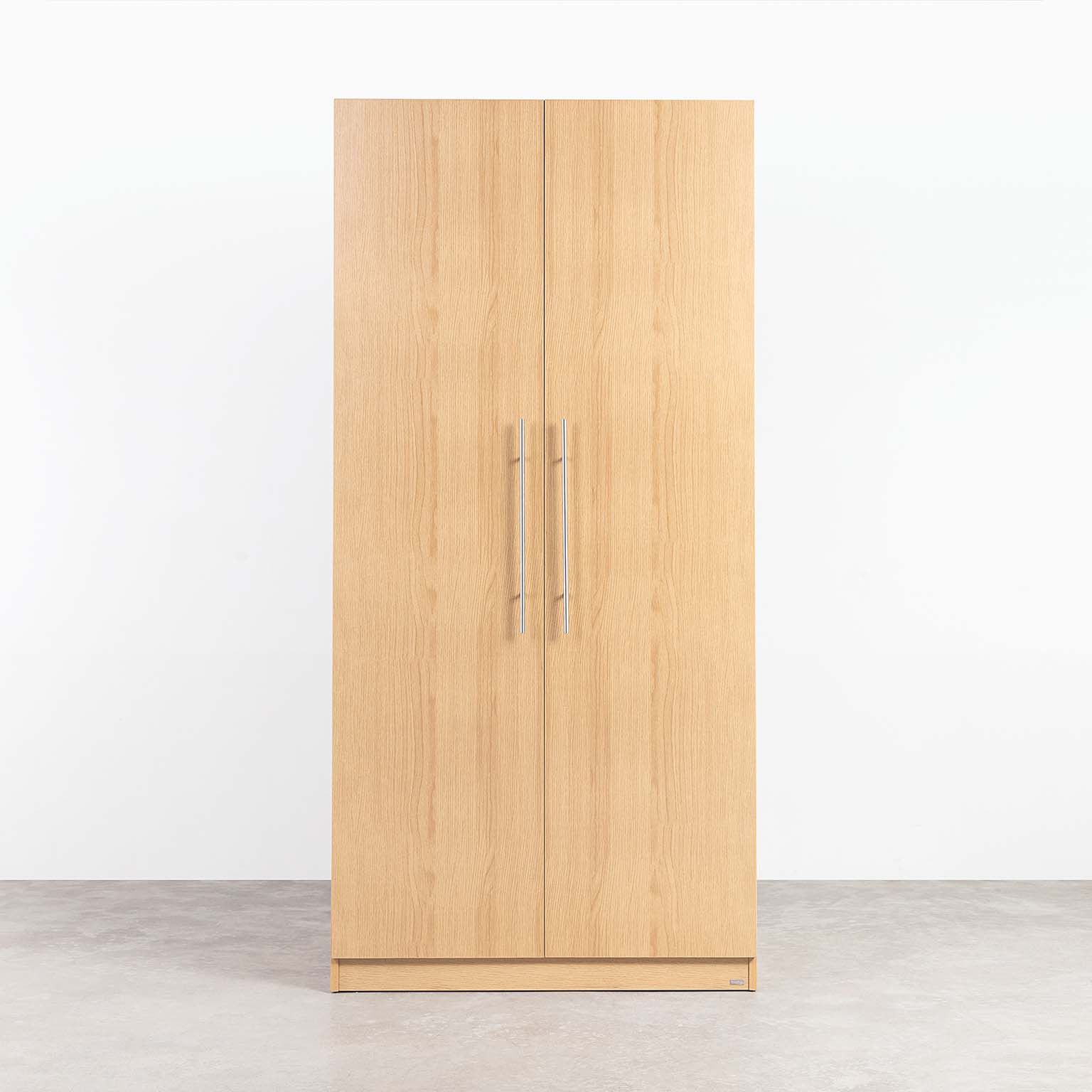 Tủ Quần Áo Gỗ 2 Cánh MOHO VIENNA Tay Nắm 201 4 Màu