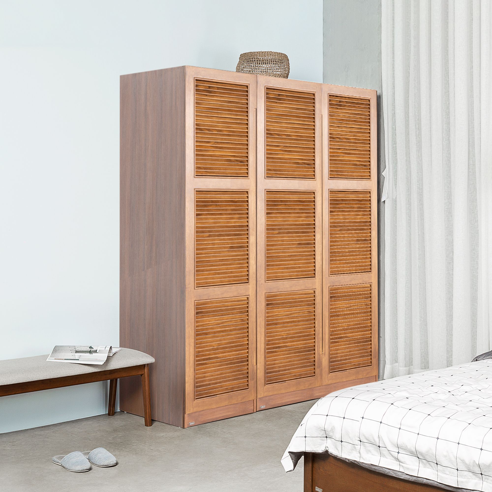 Set Tủ Quần Áo Gỗ MOHO VLINE 601 3 Cánh