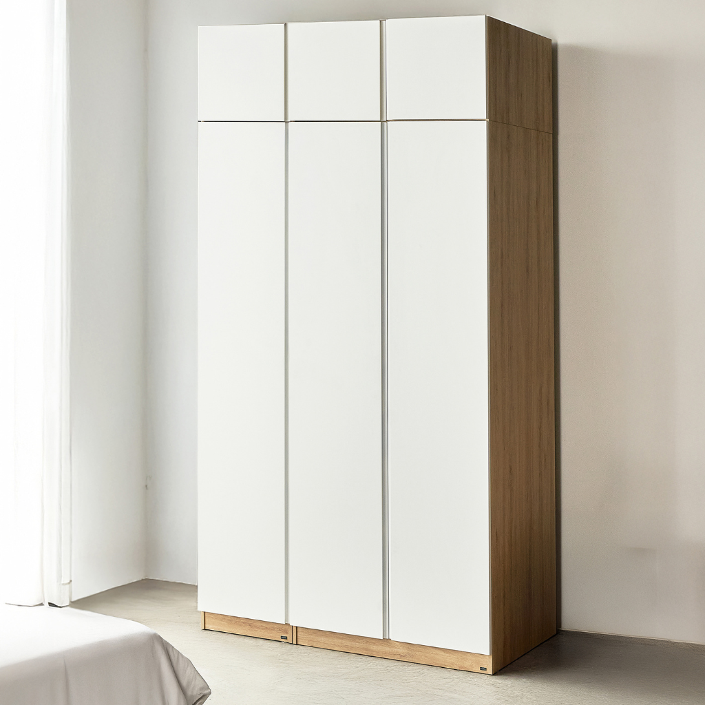 Set Tủ Quần Áo Kèm Tủ Nóc 2m5 VIENNA
