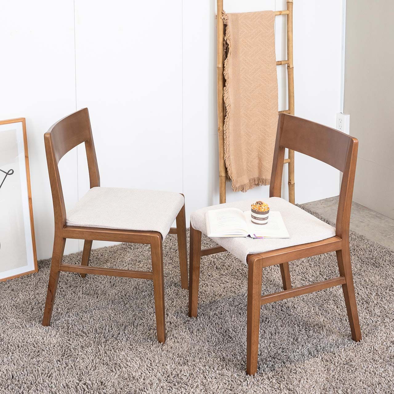 Ghế Ăn Gỗ Cao Su Tự Nhiên MOHO FYN