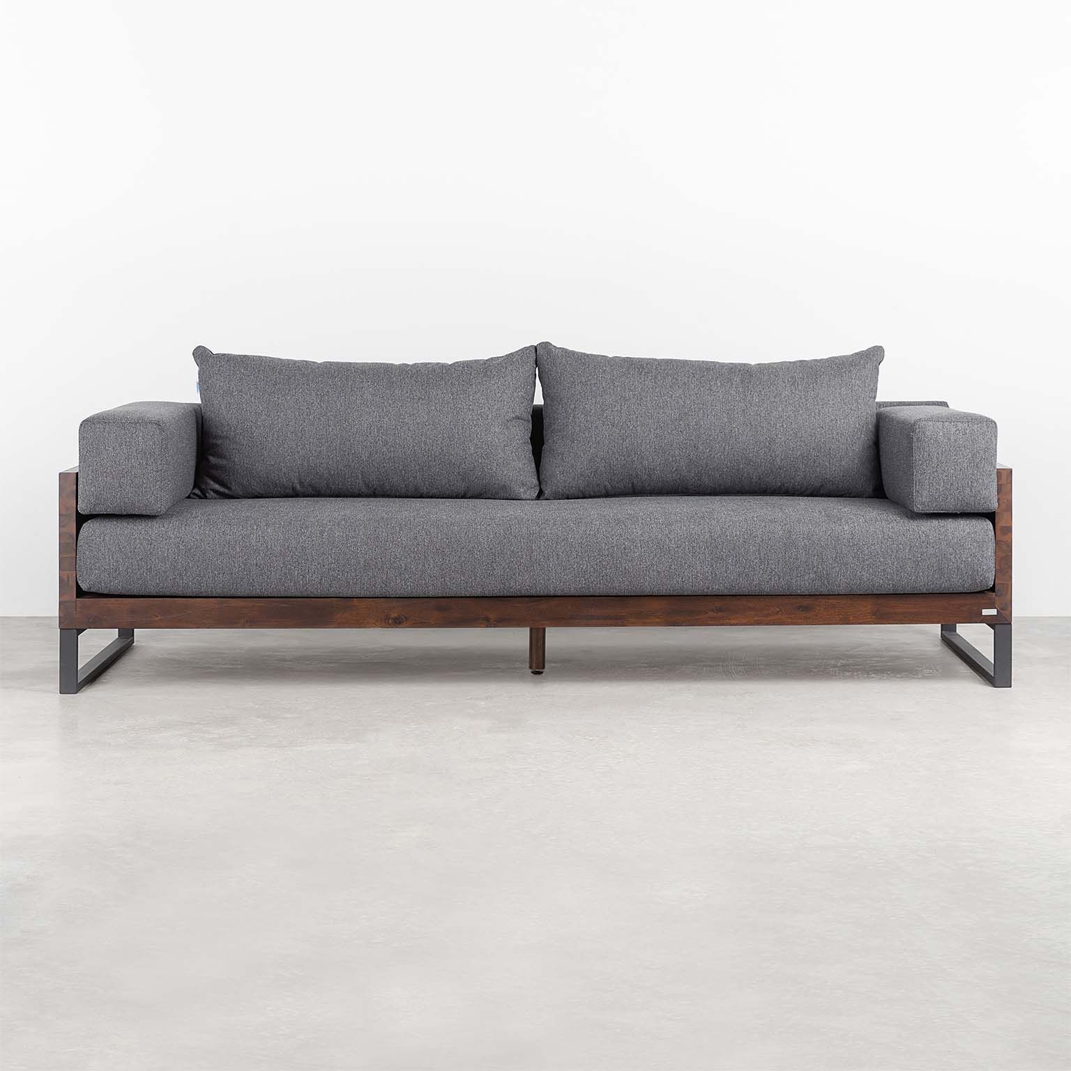  Ghế Sofa Gỗ Tràm Tự Nhiên MOHO KOLDING 701 