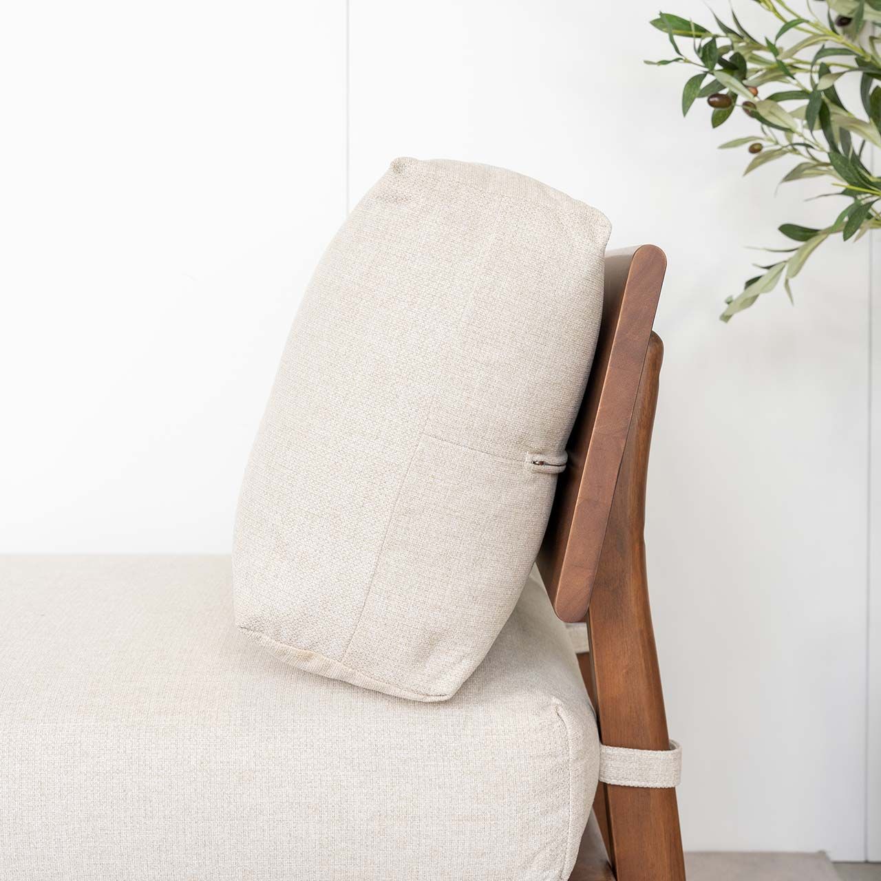 Ghế Sofa Góc Gỗ Cao Su Tự Nhiên MOHO VLINE 601
