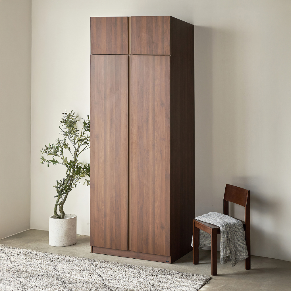 Set Tủ Quần Áo Kèm Tủ Nóc 2m5 VIENNA