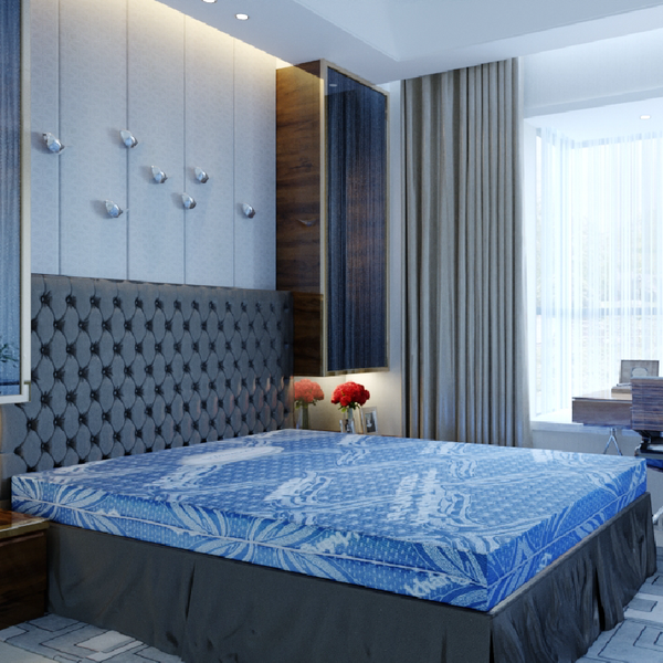 Nệm Bông Mouse 7 Vùng - ORGANIC SLEEP 02 (Hàng Thẳng - Bảo Hành 8 Năm)