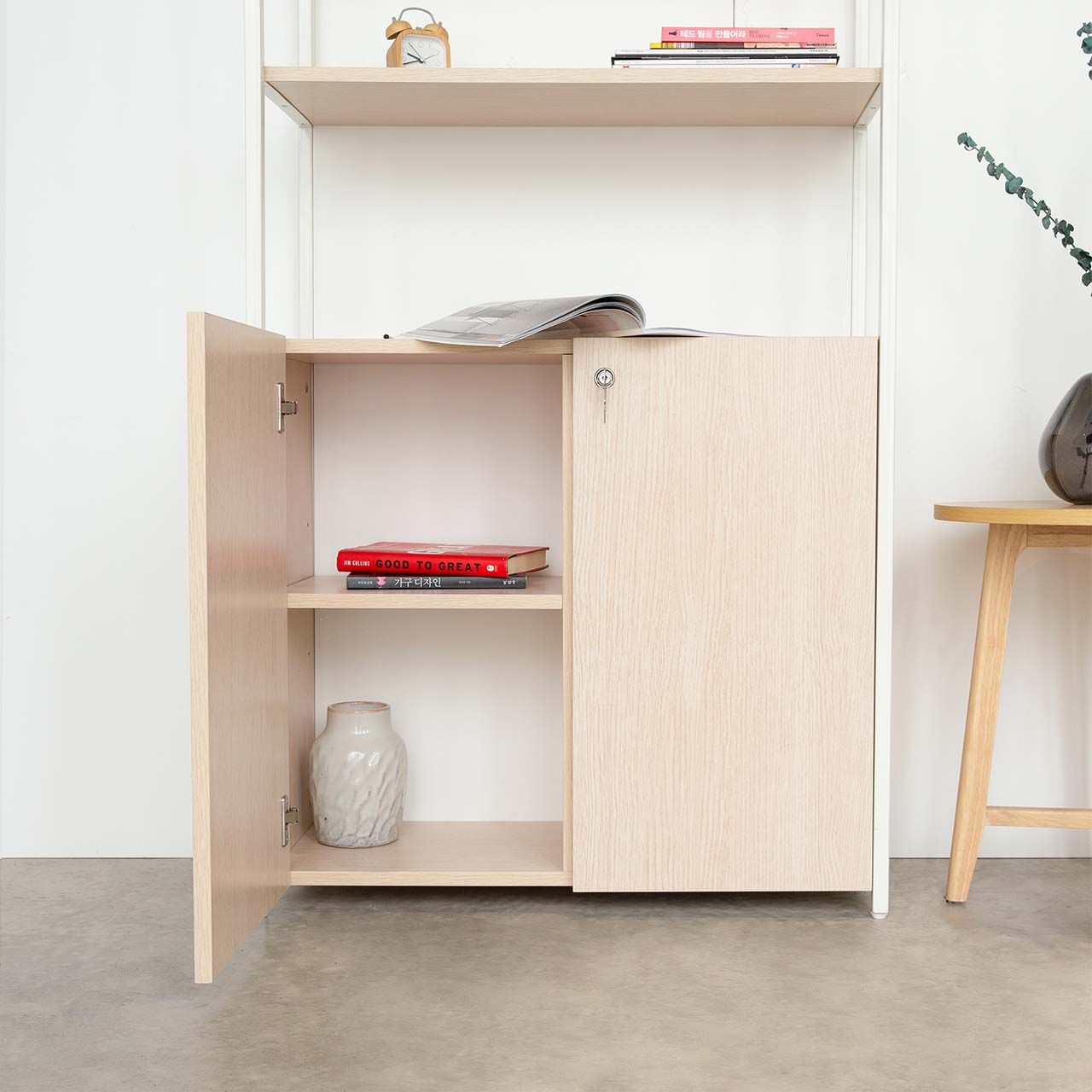Kệ Để Sách Tủ Khóa MOHO WORKS 702