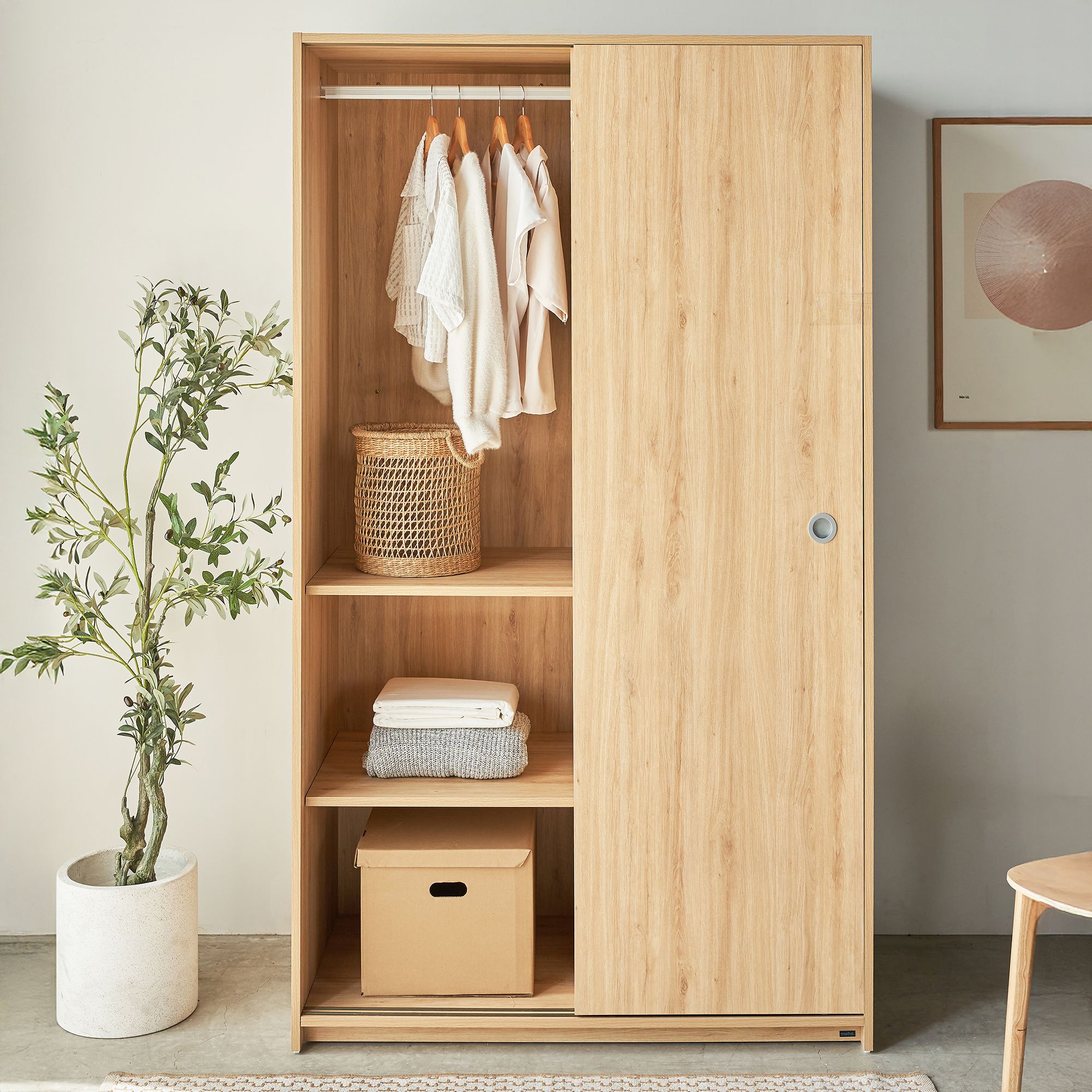 Combo Giường Có Hộc - Tủ Quần Áo VIENNA