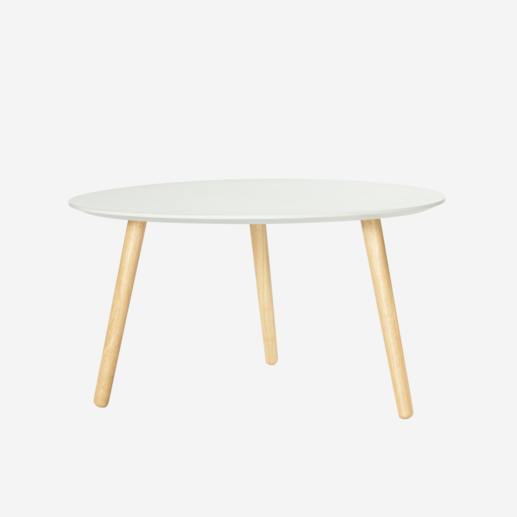 Bàn Sofa – Bàn Cafe – Bàn Trà Gỗ Cao Su MOHO MILAN 601 Xám