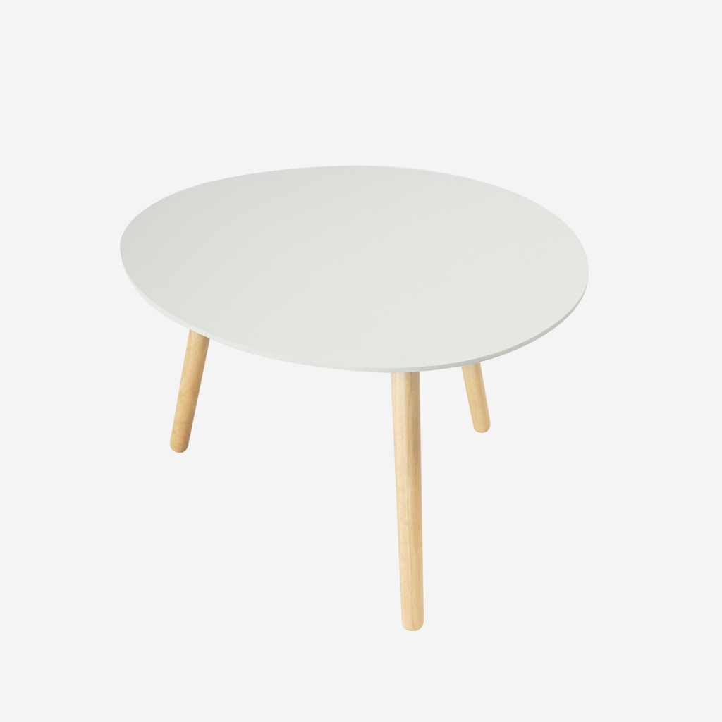 Bàn Sofa – Bàn Cafe – Bàn Trà Gỗ Cao Su MOHO MILAN 601 Xám
