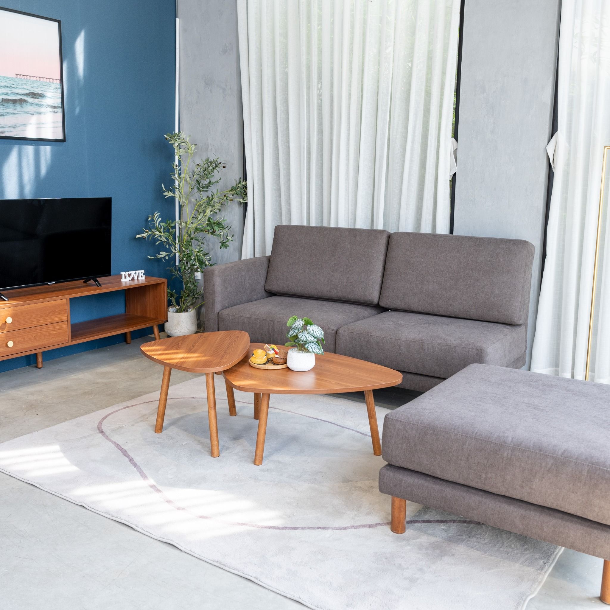 MOHO - GHẾ SOFA LANGO (MÀU NÂU CAM 150)