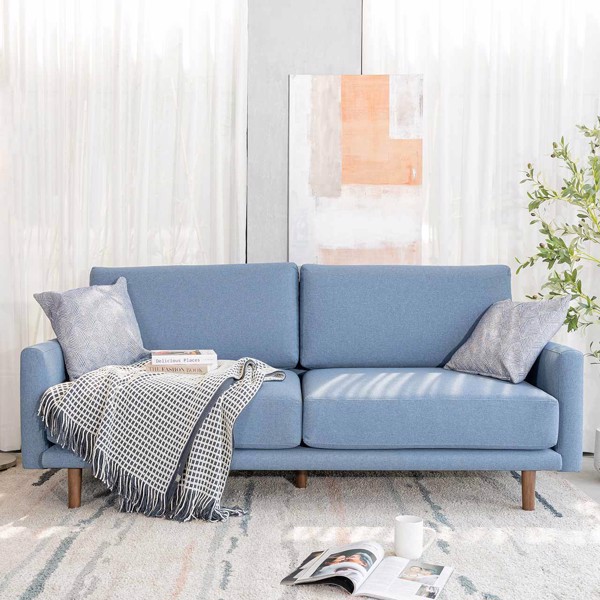 Ghế Sofa Gỗ Cao Su Tự Nhiên MOHO FREDERICIA 601 1