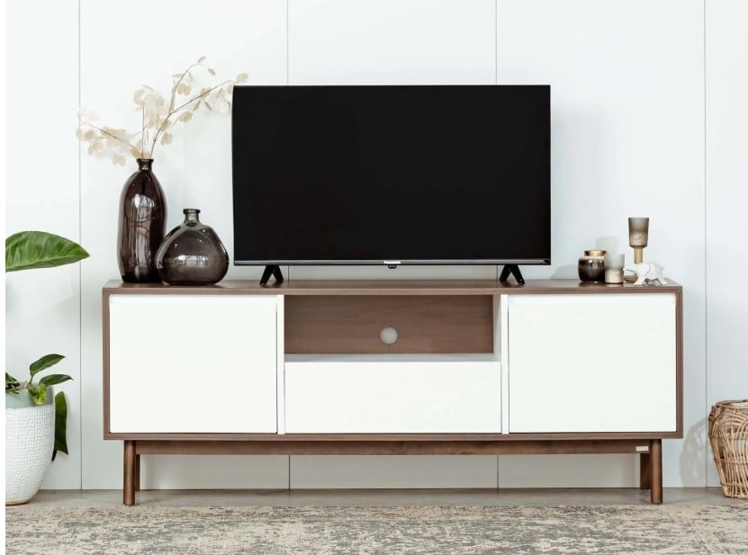 Tủ Kệ Tivi Gỗ MOHO OSLO 201 (Màu Nâu/Trắng 160)