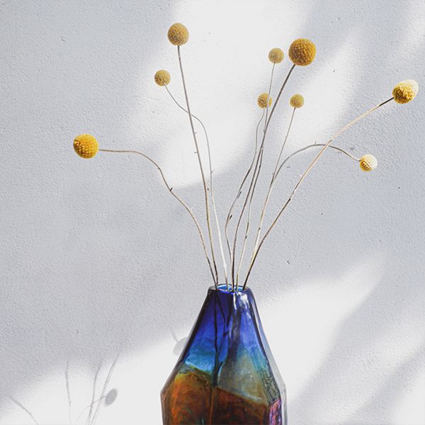Bình Hoa Thủy Tinh Inlaid Pearl Vase