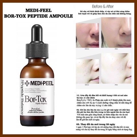 Tinh Chất Chống Lão Hóa Medi Peel Bor Tox Peptide Ampoule 30ml