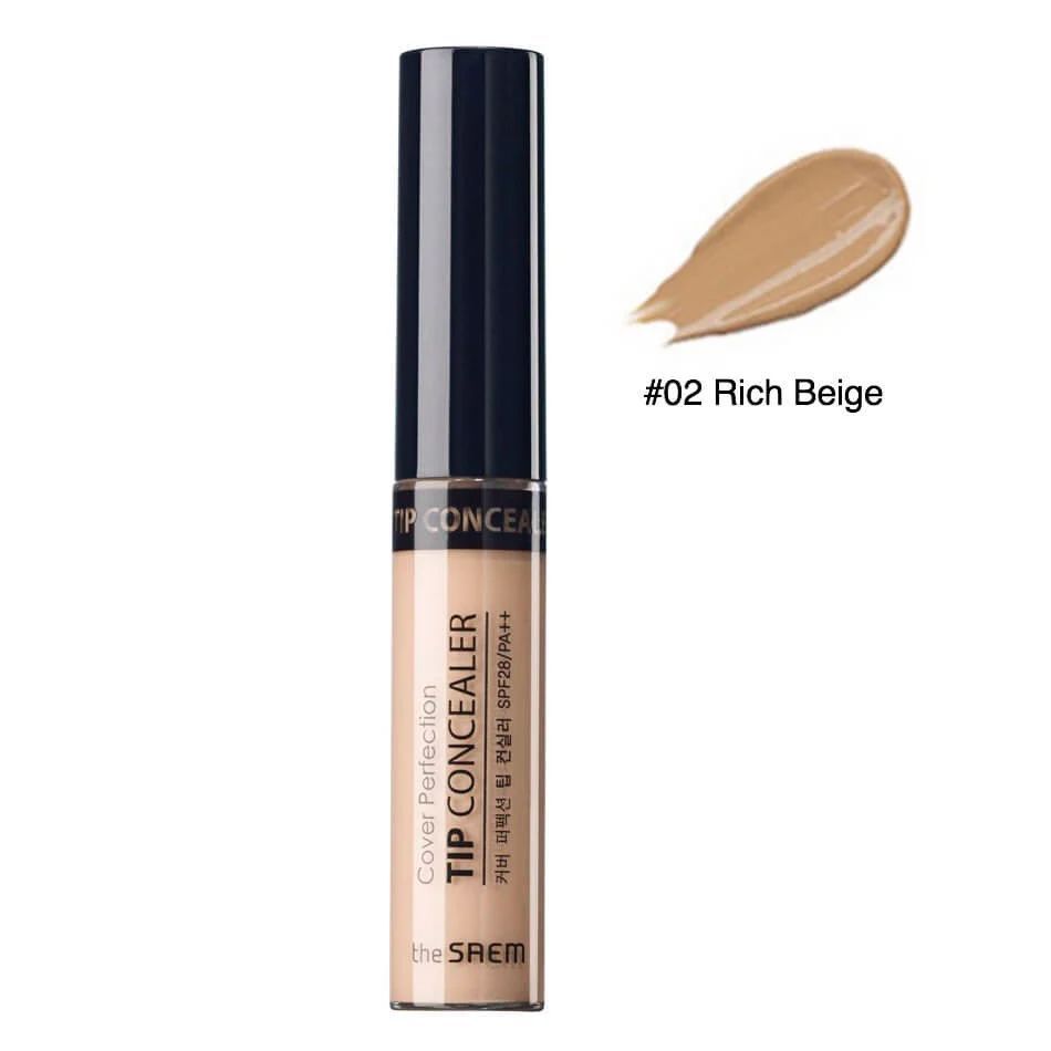 Kem Che Khuyết Điểm The Saem Cover Perfection Tip Concealer