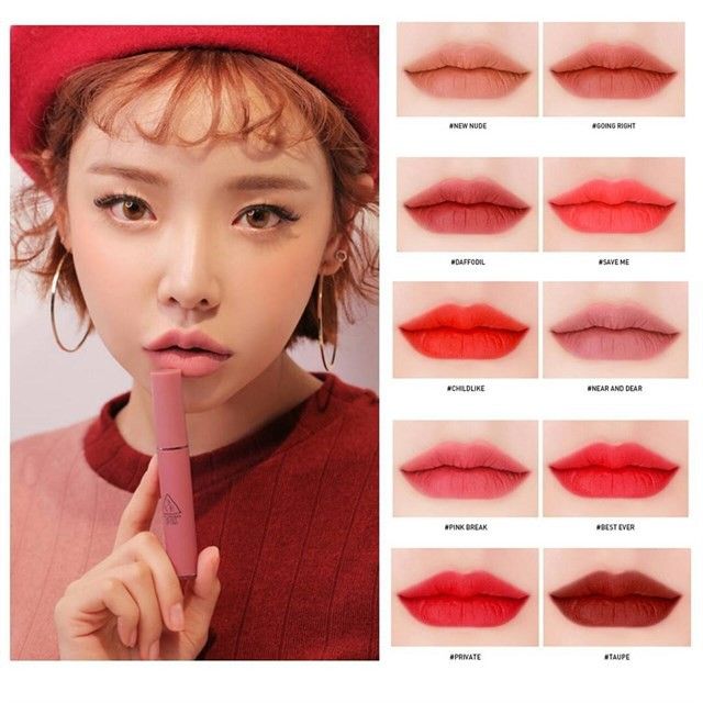 Son Kem Lì 3CE Velvet Lip Tint 4g