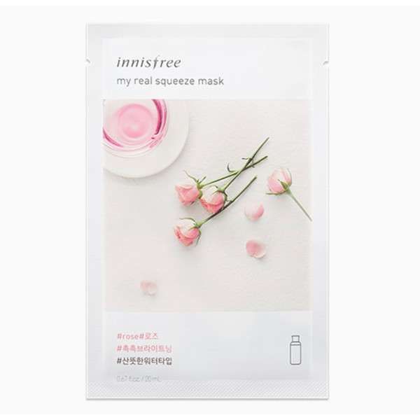 Mặt Nạ Giấy Chiết Xuất Từ Thiên Nhiên Innisfree My Real Squeeze Mask