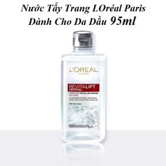 Nước Tẩy Trang L’Oréal Paris Revitalift Crystal Purifying Micellar Water Cho Da Dầu