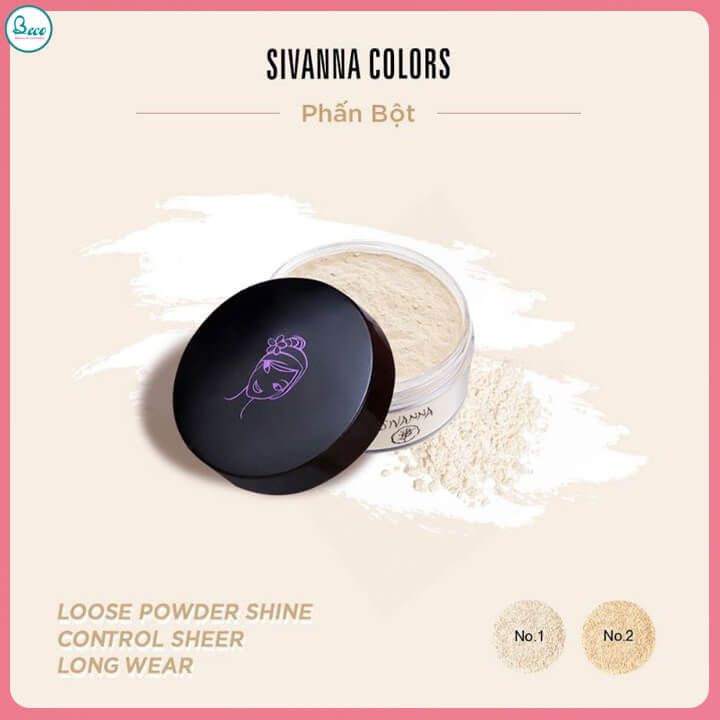 Phấn Bột Sivanna Loose Powder Oil Control # 2