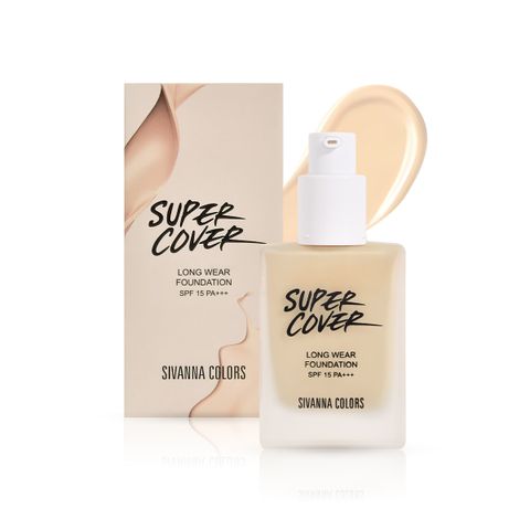 Kem Nền Sivanna Colors Super Cover Long Wear Foundation SPF15 Pa+++