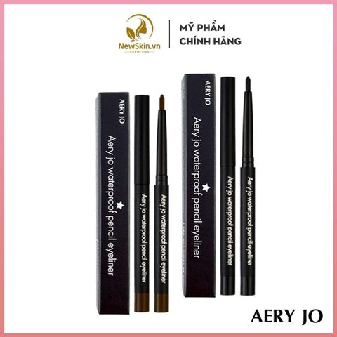 Chì Kẻ Viền Mắt Aery Jo Waterproof Pencil Eyeliner