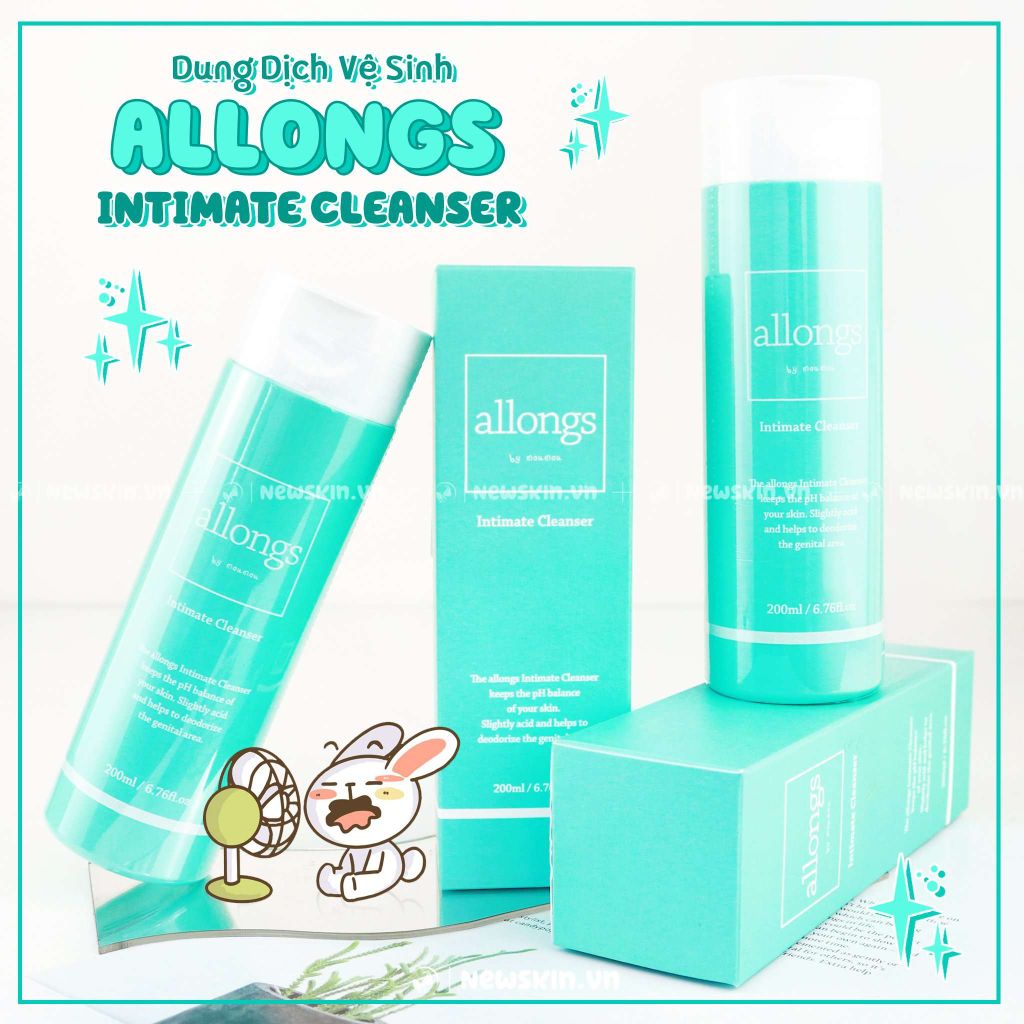 Dung Dịch Vệ Sinh Phụ Nữ Allongs Intimate Cleanser - 200ml