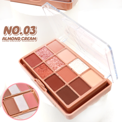 Phấn mắt 2 tầng Sivanna Colors Soft Blurring 12/3 Double Eye Palette - HF620