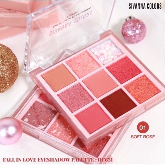 Phấn Mắt 9 Ô Sivanna Colors Fall In Love Eyeshadow Palette