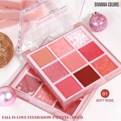 Phấn Mắt 9 Ô Sivanna Colors Fall In Love Eyeshadow Palette