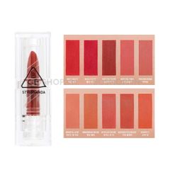 Son Thỏi Lì 3CE Vỏ Trong Suốt Soft Matte Lipstick 3.5g