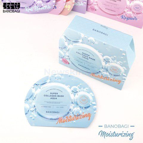 Mặt Nạ Dưỡng Trắng. Giảm Mụn Banobagi Super Collagen Mask