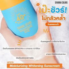 Kem Chống Nắng Sivanna Colors Moisturizing Whitening Sunscreen 80g