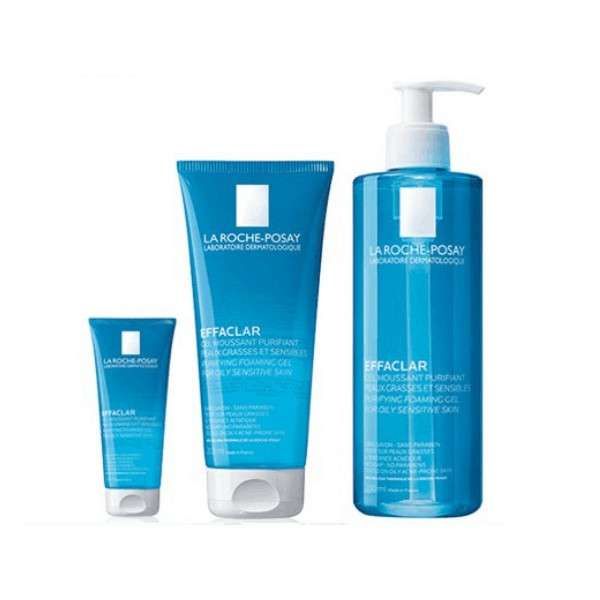 Sữa Rửa Mặt Dạng Gel Dành Cho Da Dầu, Da Nhạy Cảm La Roche-Posay Effaclar