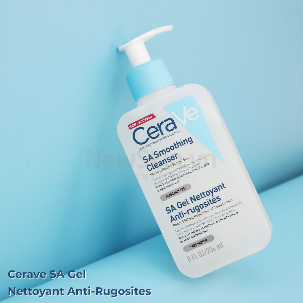 Sữa Rửa Mặt Cerave SA Gel Nettoyant Anti-Rugosites 236ml